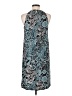 MICHAEL Michael Kors Paisley Teal Cocktail Dress Size M - photo 2