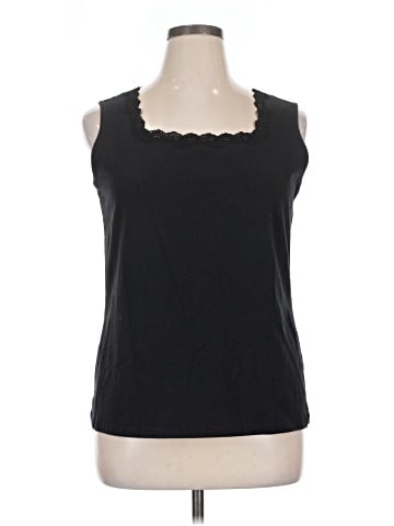 Christopher & Banks Sleeveless T-Shirt (view 1)