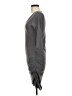 Timeson Solid Gray Casual Dress Size M - photo 5