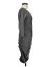 Timeson Solid Gray Casual Dress Size M - photo 4