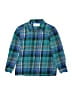 Old Navy Plaid Teal Long Sleeve Button-Down Shirt Size 6 - 7 - photo 1