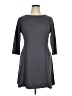 Rumia Solid Gray Casual Dress Size XL - photo 1