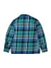 Old Navy Plaid Teal Long Sleeve Button-Down Shirt Size 6 - 7 - photo 2