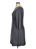 Rumia Solid Gray Casual Dress Size XL - photo 5