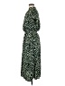 Shein 100% Polyester Animal Print Green Casual Dress Size 6 - photo 5