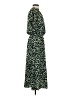 Shein 100% Polyester Animal Print Green Casual Dress Size 6 - photo 4