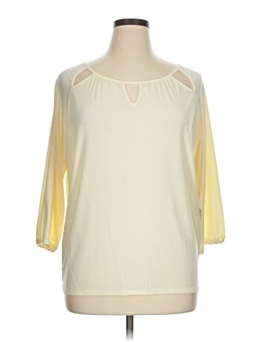 PASSPORTS 3/4 Sleeve Top (view 1)