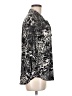 Ellen Tracy Animal Print Black 3/4 Sleeve Blouse Size M - photo 4