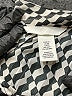 H&M 100% Polyester Houndstooth Silver Long Sleeve Blouse Size XS - photo 7