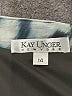 Kay Unger Graphic Gray Cocktail Dress Size 14 - photo 7