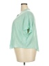Key Lime Pie Green Short Sleeve Blouse Size 5X - photo 5