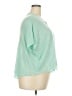 Key Lime Pie Green Short Sleeve Blouse Size 5X - photo 4