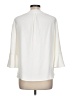 Trina Turk 100% Polyester Ivory 3/4 Sleeve Blouse Size L - photo 2