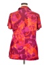 Torrid Red Pink Short Sleeve Blouse Size 2X Plus (2) - photo 2