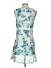 LOGO Lounge Floral Blue Cocktail Dress Size S - photo 2