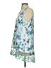 LOGO Lounge Floral Blue Cocktail Dress Size S - photo 5