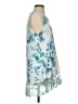 LOGO Lounge Floral Blue Cocktail Dress Size S - photo 4
