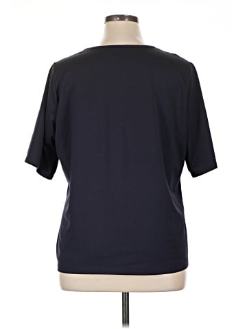 Susan Graver Short Sleeve T-Shirt (view 2)