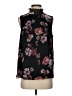 Vince Camuto 100% Polyester Black Sleeveless Blouse Size S - photo 1