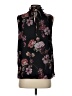 Vince Camuto 100% Polyester Black Sleeveless Blouse Size S - photo 2