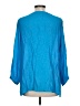 Counterparts Blue 3/4 Sleeve Blouse Size L - photo 2
