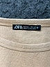 Zara Tan Short Sleeve Turtleneck Size M - photo 7