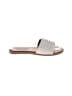 Steve Madden 100% Leather Silver White Sandals Size 6 - photo 1