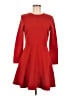 Zara Solid Red Casual Dress Size M - photo 1