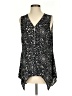 NY Collection Black Sleeveless Blouse Size S - photo 1