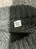 Unbranded 100% Acrylic Chevron-herringbone Black Pullover Sweater Size XL - photo 7