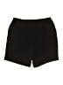 SUPREMA Essentials by Catherines Solid Black Shorts Size 0X - photo 2