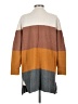 Madewell Color Block Brown Cardigan Size S - photo 2