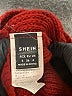 Shein 100% Polyester Burgundy Pullover Sweater Size 4 - photo 7