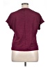 Unbranded Burgundy Short Sleeve Top Size XL - photo 2