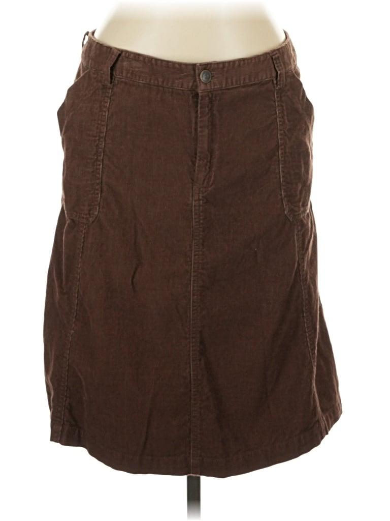 Pre-owned Eddie Bauer Casual Skirt In Brown