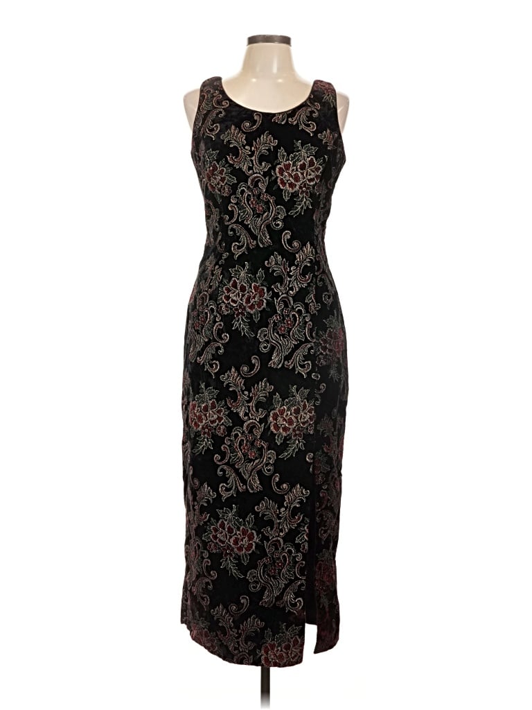 Pre-owned Jessica Mcclintock Cocktail Dress In Black