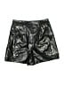 Express Metallic Silver Shorts Size 0 - photo 2