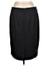 Ann Taylor LOFT Houndstooth Gray Black Formal Skirt Size 12 - photo 2