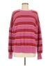 Unbranded Stripes Pink Pullover Sweater Size M - photo 1