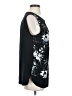 Paraphrase 100% Polyester Black Sleeveless Blouse Size S - photo 4
