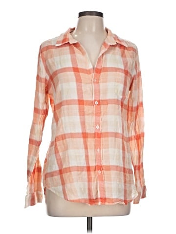 Love Stitch Long Sleeve Button-Down Shirt (view 1)
