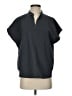 Mandala Black Short Sleeve Blouse Size XS - photo 1