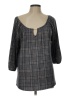 Assorted Brands Gray 3/4 Sleeve Blouse Size L - photo 1