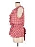 Max Studio 100% Polyester Red Sleeveless Blouse Size L (estimated) - photo 5