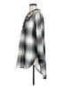 Floreat 100% Cotton Gray Long Sleeve Blouse Size XS - photo 5