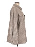 Unbranded 100% Polyester Houndstooth Brown Jacket Size L - photo 4