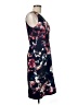 Gianni Bini Floral Blue Casual Dress Size 6 - photo 4