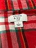 Crown & Ivy 100% Cotton Plaid Red Long Sleeve Button-Down Shirt Size 7 - photo 3