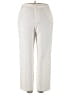 JM Collection Ivory Casual Pants Size 18 - photo 1