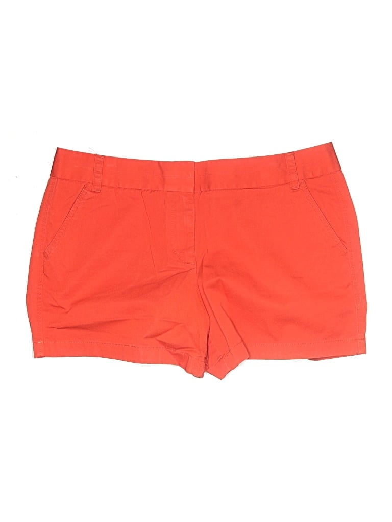 Jcrew Shorts In Orange